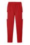 Deep Red/ White