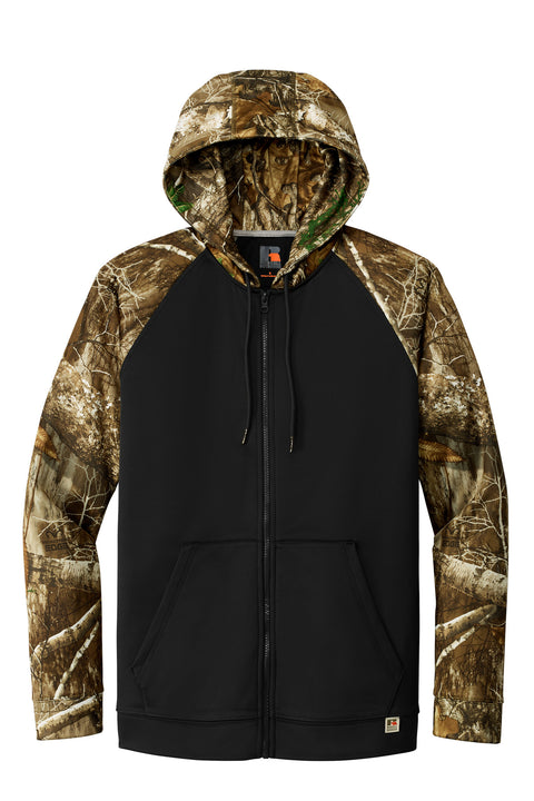 Russell Outdoors™ Realtree® Performance Colorblock Full-Zip Hoodie RU452