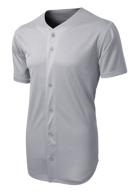 Sport-Tek® PosiCharge® Tough Mesh Full-Button Jersey. ST220
