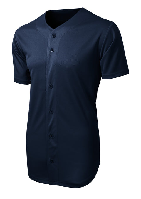 Sport-Tek® PosiCharge® Tough Mesh Full-Button Jersey. ST220