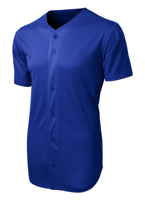 Sport-Tek® PosiCharge® Tough Mesh Full-Button Jersey. ST220