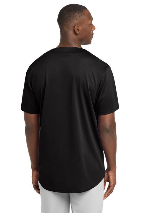 Sport-Tek® PosiCharge® Tough Mesh Full-Button Jersey. ST220