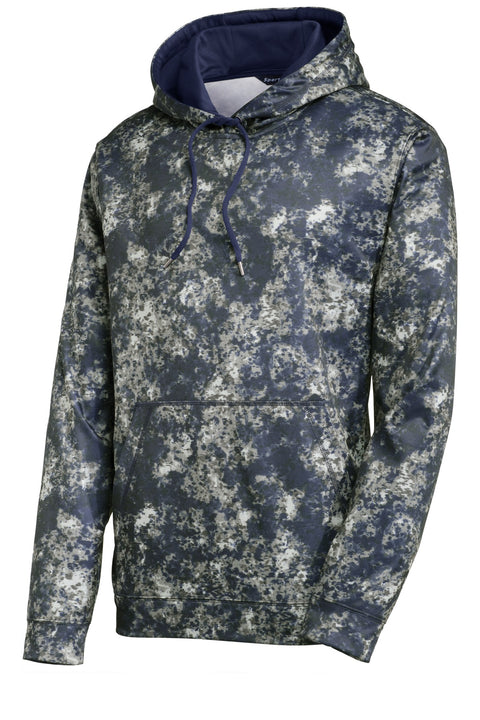 Sport-Tek® Sport-Wick® Mineral Freeze Fleece Hooded Pullover. ST230