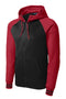 Black/ Deep Red