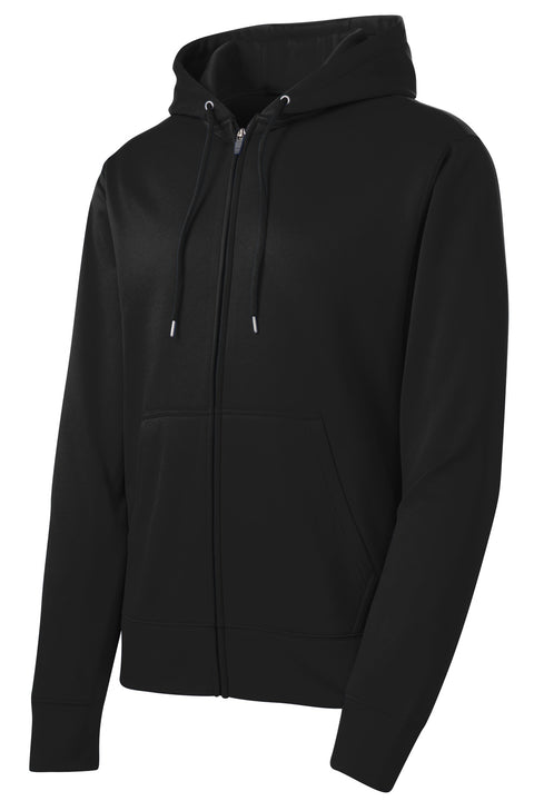 Sport-Tek® Sport-Wick® Fleece Full-Zip Hooded Jacket.  ST238