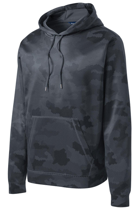 Sport-Tek® Sport-Wick® CamoHex Fleece Hooded Pullover. ST240