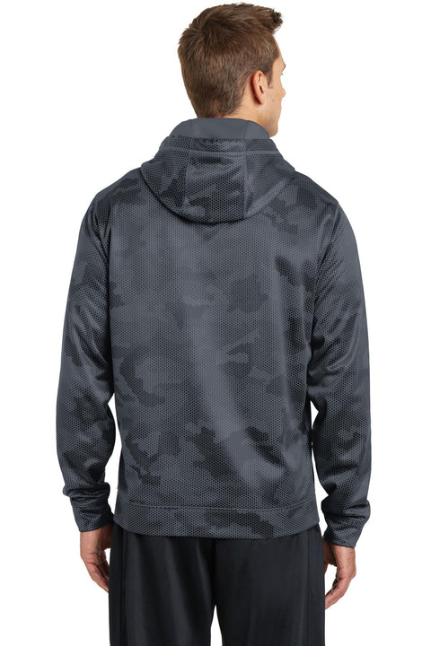 Sport-Tek® Sport-Wick® CamoHex Fleece Hooded Pullover. ST240