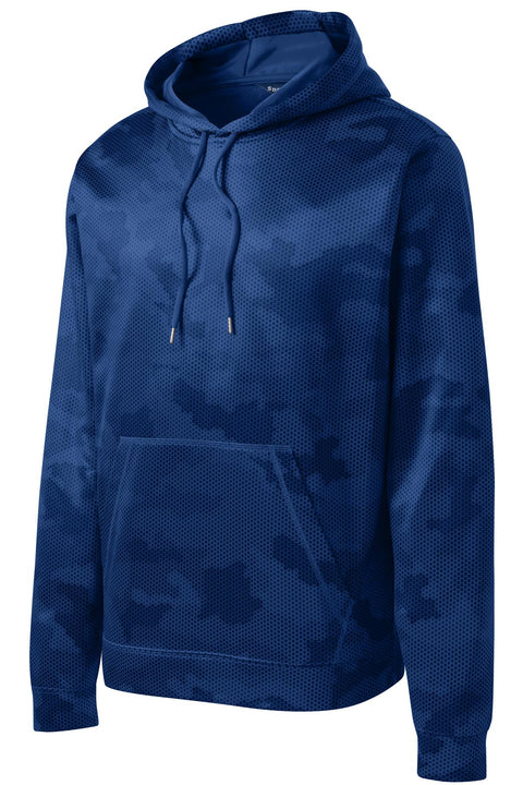 Sport-Tek® Sport-Wick® CamoHex Fleece Hooded Pullover. ST240