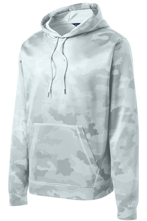 Sport-Tek® Sport-Wick® CamoHex Fleece Hooded Pullover. ST240