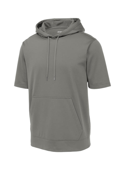 Sport-Tek ® Sport-Wick ® Fleece Short Sleeve Hooded Pullover. ST251