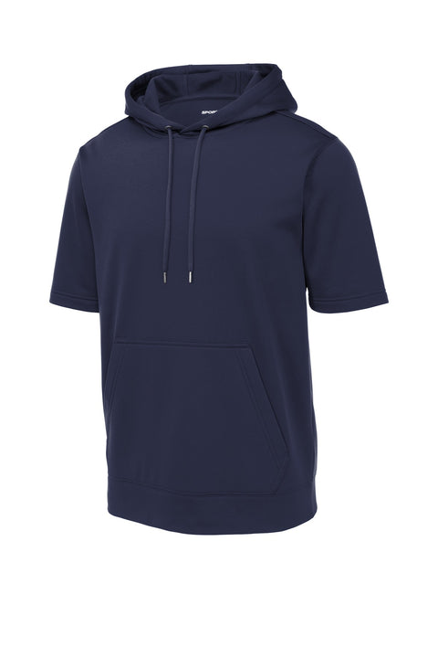 Sport-Tek ® Sport-Wick ® Fleece Short Sleeve Hooded Pullover. ST251