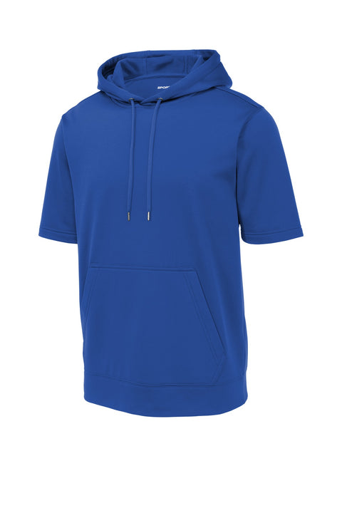 Sport-Tek ® Sport-Wick ® Fleece Short Sleeve Hooded Pullover. ST251