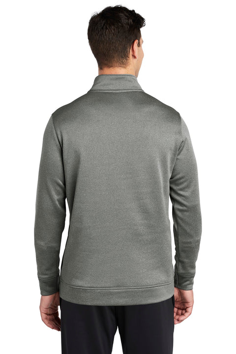 Sport-Tek ® PosiCharge ® Sport-Wick ® Heather Fleece 1/4-Zip Pullover. ST263