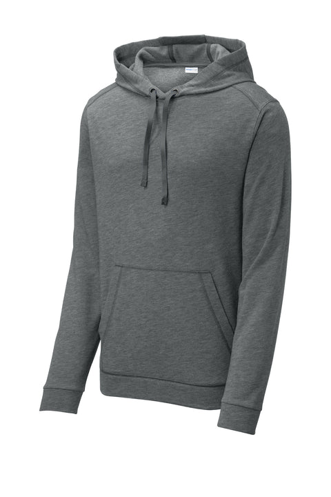 Sport-Tek ® PosiCharge ® Tri-Blend Wicking Fleece Hooded Pullover. ST296