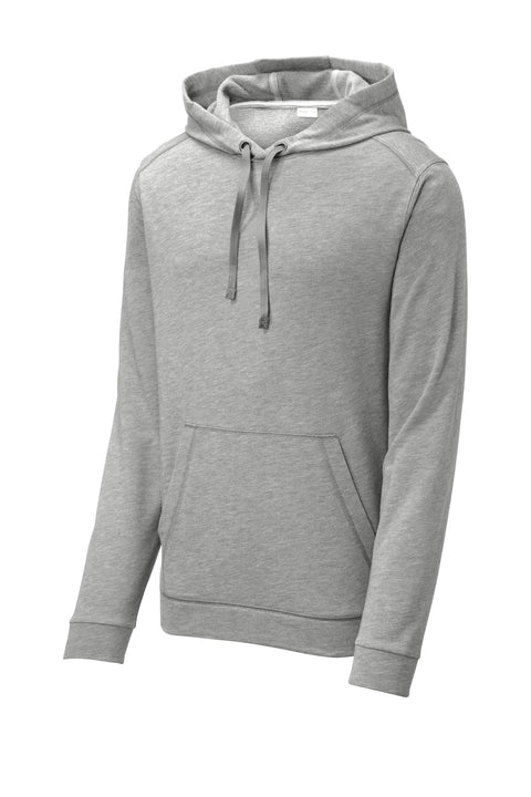Sport-Tek ® PosiCharge ® Tri-Blend Wicking Fleece Hooded Pullover. ST296