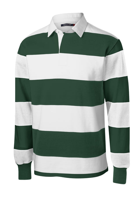 Sport-Tek® Classic Long Sleeve Rugby Polo. ST301
