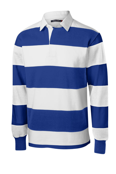 Sport-Tek® Classic Long Sleeve Rugby Polo. ST301