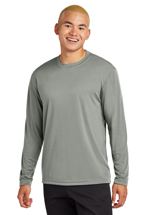 Sport-Tek ®  Long Sleeve PosiCharge ®  Competitor™ Tee. ST350LS - [Grey Concrete]