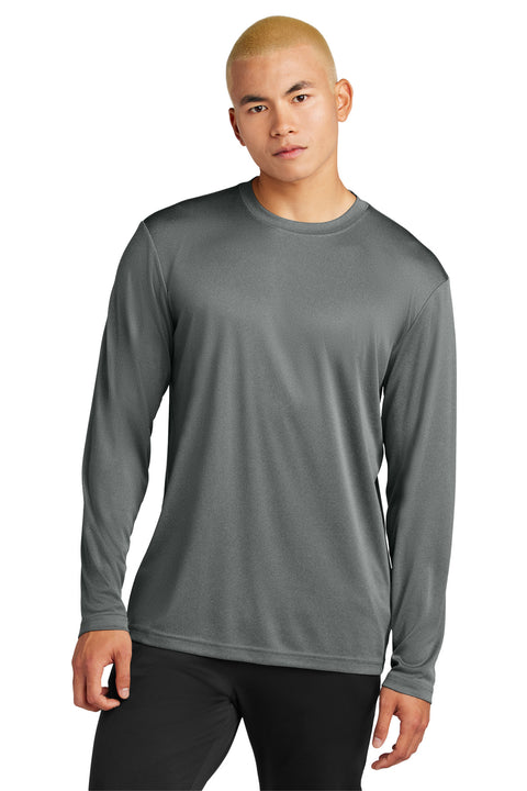 Sport-Tek ®  Long Sleeve PosiCharge ®  Competitor™ Tee. ST350LS - [Iron Grey Heather]