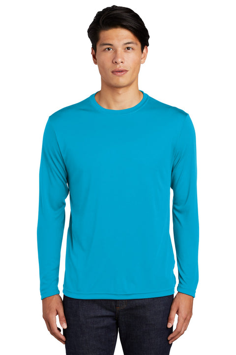 Sport-Tek ®  Long Sleeve PosiCharge ®  Competitor™ Tee. ST350LS - [Atomic Blue]