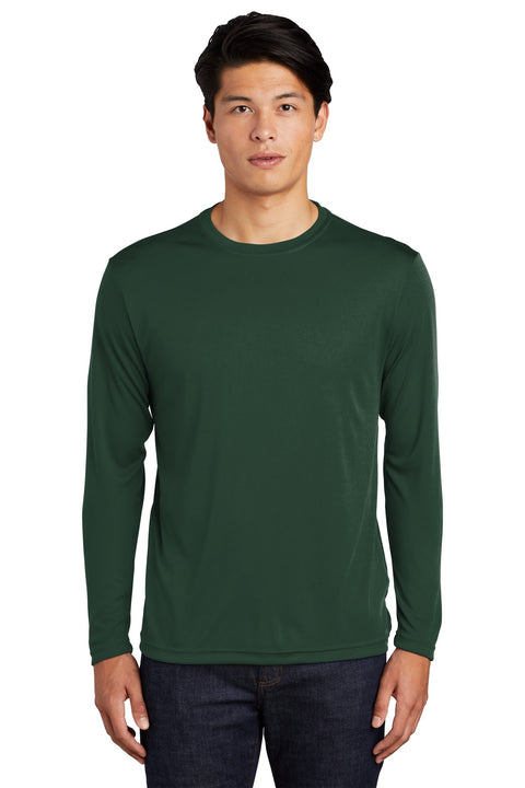 Sport-Tek ®  Long Sleeve PosiCharge ®  Competitor™ Tee. ST350LS - [Forest Green]
