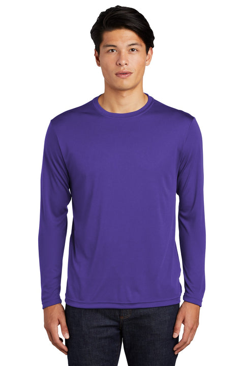 Sport-Tek ®  Long Sleeve PosiCharge ®  Competitor™ Tee. ST350LS - [Purple]