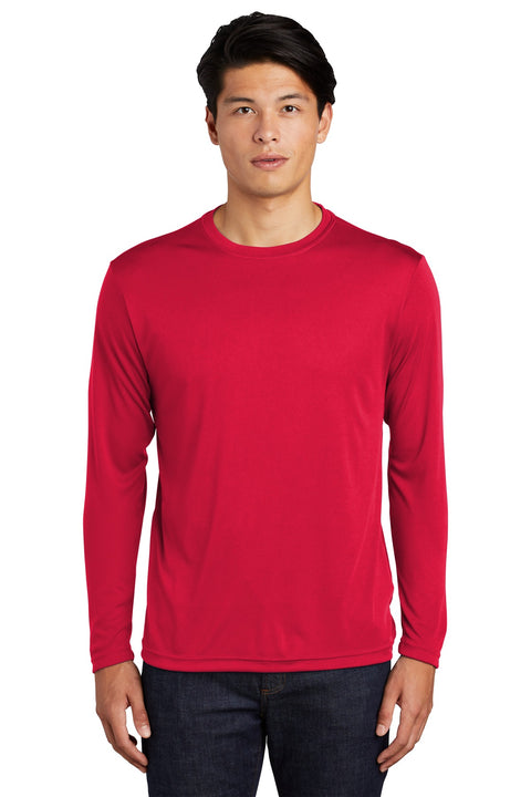 Sport-Tek ®  Long Sleeve PosiCharge ®  Competitor™ Tee. ST350LS - [True Red]