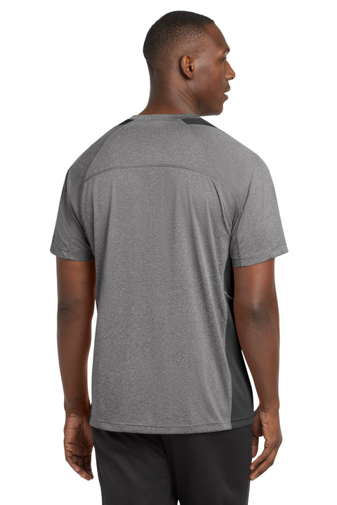 Sport-Tek® Heather Colorblock Contender™ Tee. ST361
