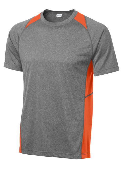 Sport-Tek® Heather Colorblock Contender™ Tee. ST361