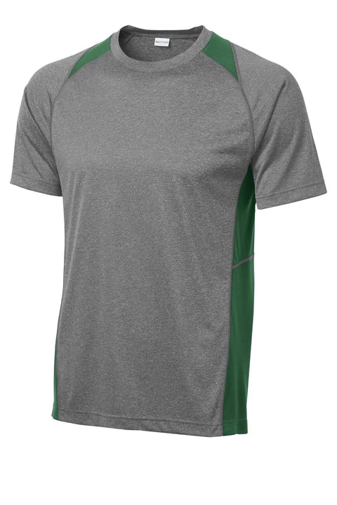 Sport-Tek® Heather Colorblock Contender™ Tee. ST361