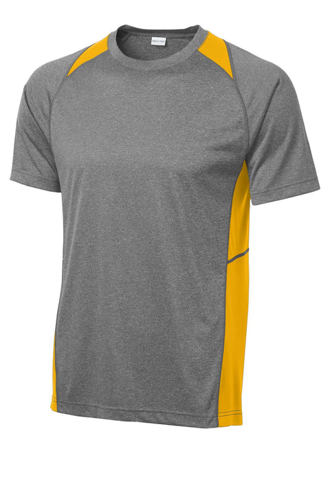 Sport-Tek® Heather Colorblock Contender™ Tee. ST361