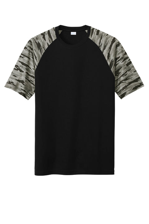 Sport-Tek® Drift Camo Colorblock Tee ST376