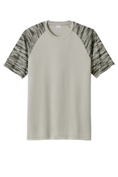 Sport-Tek® Drift Camo Colorblock Tee ST376