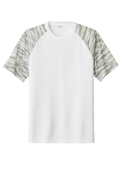 Sport-Tek® Drift Camo Colorblock Tee ST376