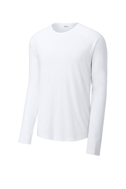 Sport-Tek ® PosiCharge ® Long Sleeve Tri-Blend Wicking Raglan Tee ST400LS