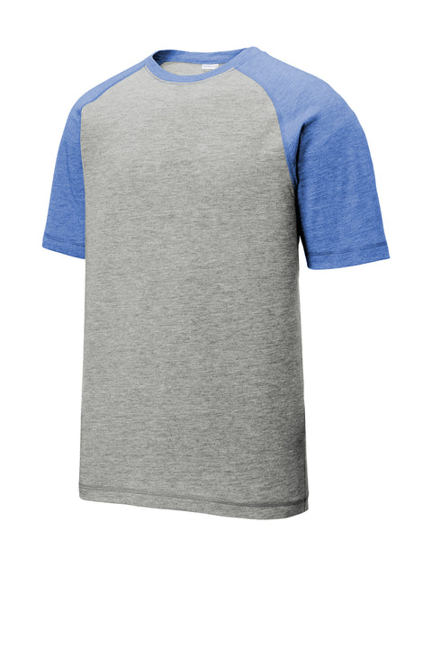 Sport-Tek ® PosiCharge ® Tri-Blend Wicking Raglan Tee. ST400