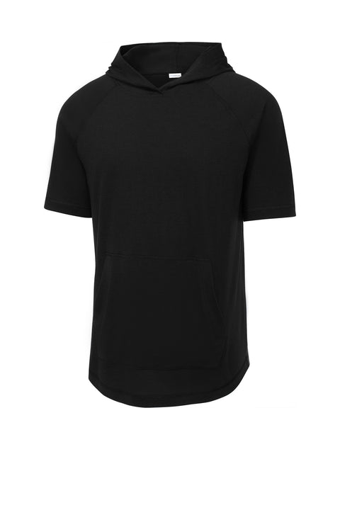 Sport-Tek ® PosiCharge ® Tri-Blend Wicking Short Sleeve Hoodie. ST404