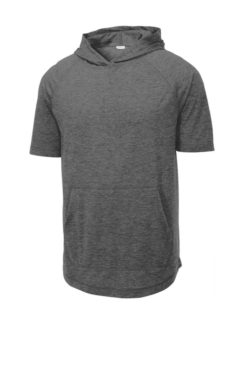 Sport-Tek ® PosiCharge ® Tri-Blend Wicking Short Sleeve Hoodie. ST404