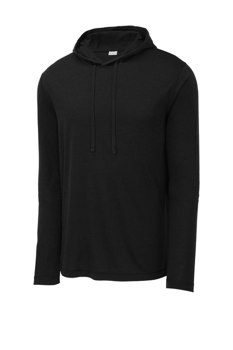 Sport-Tek ® PosiCharge ® Tri-Blend Wicking Long Sleeve Hoodie ST406