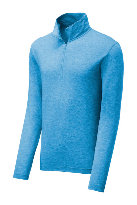 Sport-Tek ® PosiCharge ® Tri-Blend Wicking 1/4-Zip Pullover. ST407