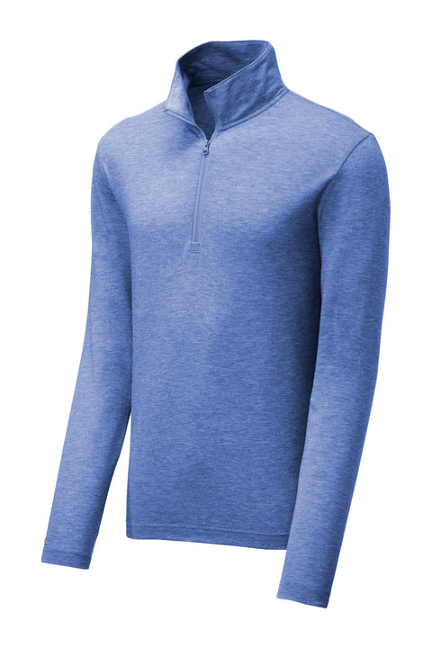 Sport-Tek ® PosiCharge ® Tri-Blend Wicking 1/4-Zip Pullover. ST407