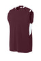Maroon/ White