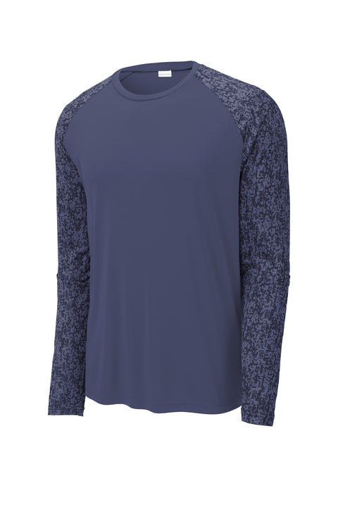 Sport-Tek ® Long Sleeve Digi Camo Tee. ST460LS