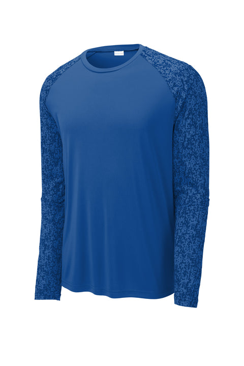 Sport-Tek ® Long Sleeve Digi Camo Tee. ST460LS