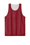 Deep Red/ White