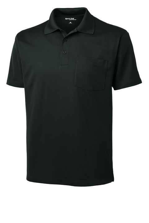 Sport-Tek® Micropique Sport-Wick® Pocket Polo. ST651