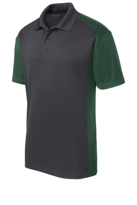 Sport-Tek® Colorblock Micropique Sport-Wick® Polo. ST652