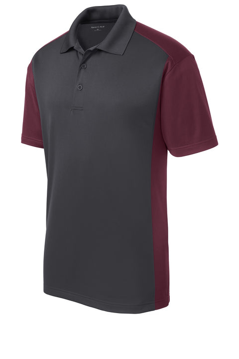 Sport-Tek® Colorblock Micropique Sport-Wick® Polo. ST652