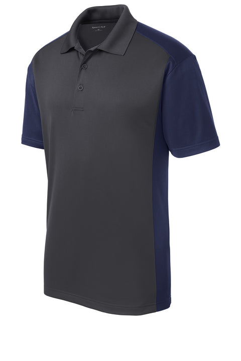 Sport-Tek® Colorblock Micropique Sport-Wick® Polo. ST652