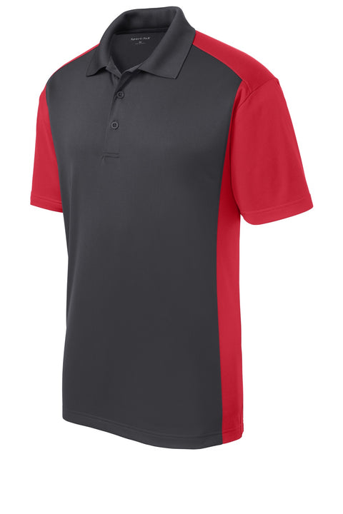 Sport-Tek® Colorblock Micropique Sport-Wick® Polo. ST652